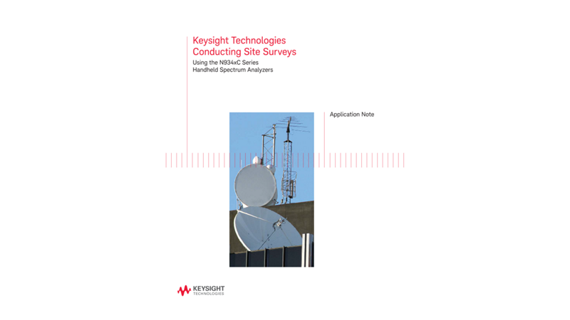 Conducting Site Surveys Using Handheld Spectrum Analyzers